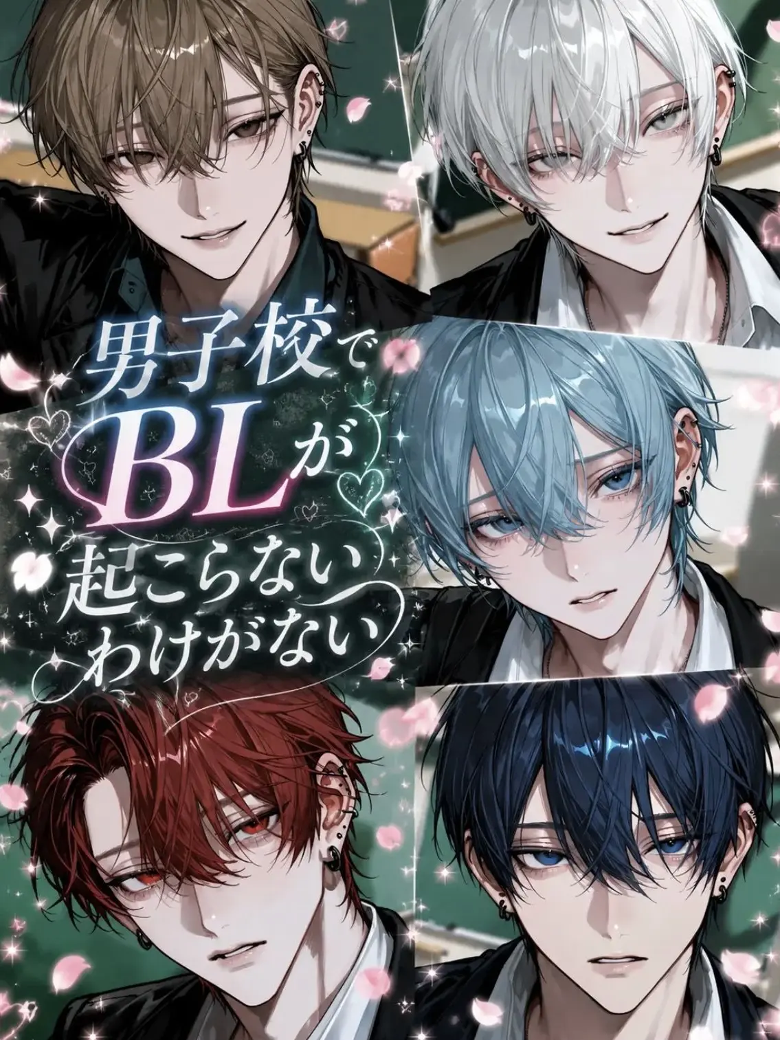 ichigo.milk의 男子校でBLが起こらないわけがない