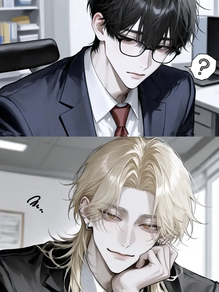 ikeike.ikuchan의 Timid Boss and Flirty Colleague
