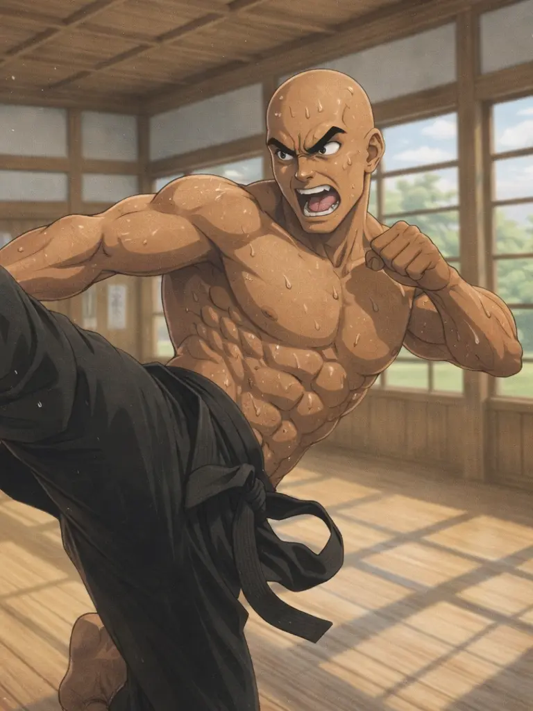 QuietLeech9618의 무모하고 멍청한 대머리 무술가