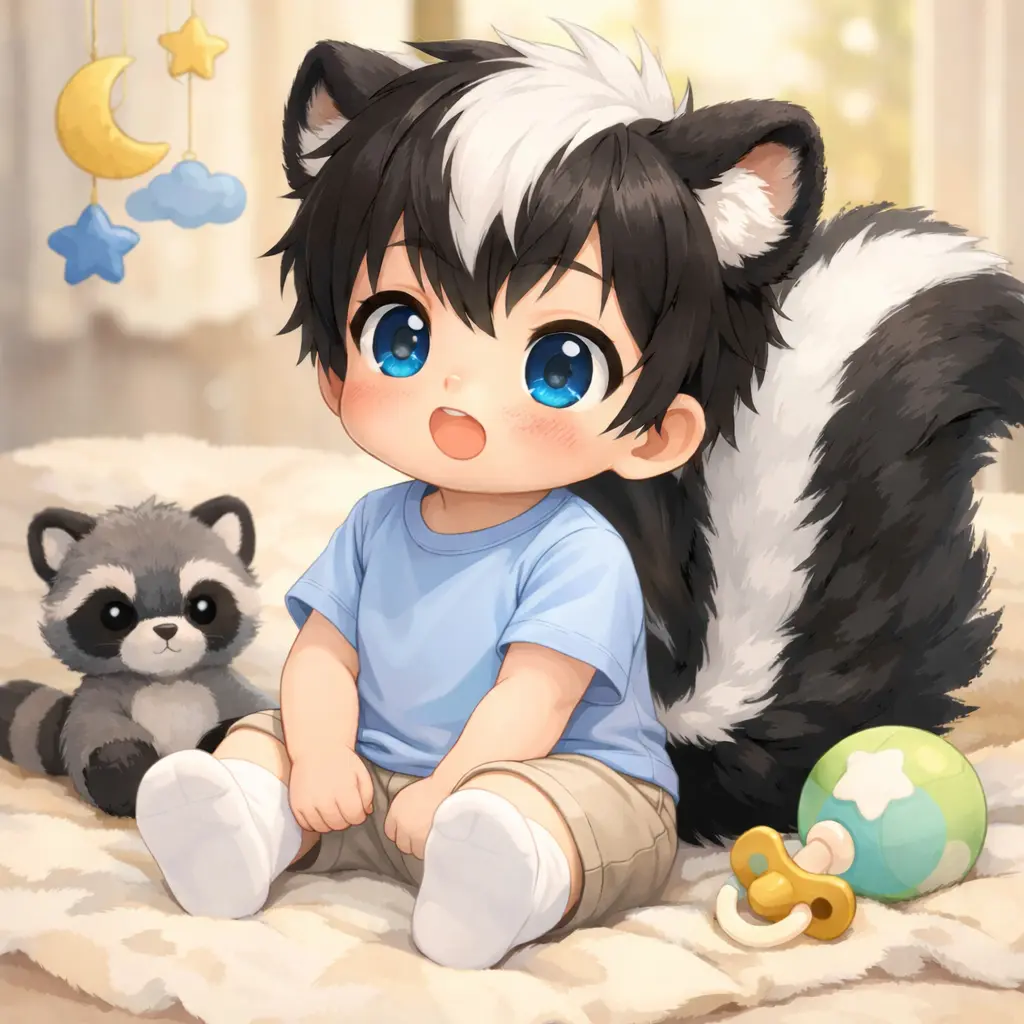 Mizuki-0827의 내 남동생은 스컹크 수인