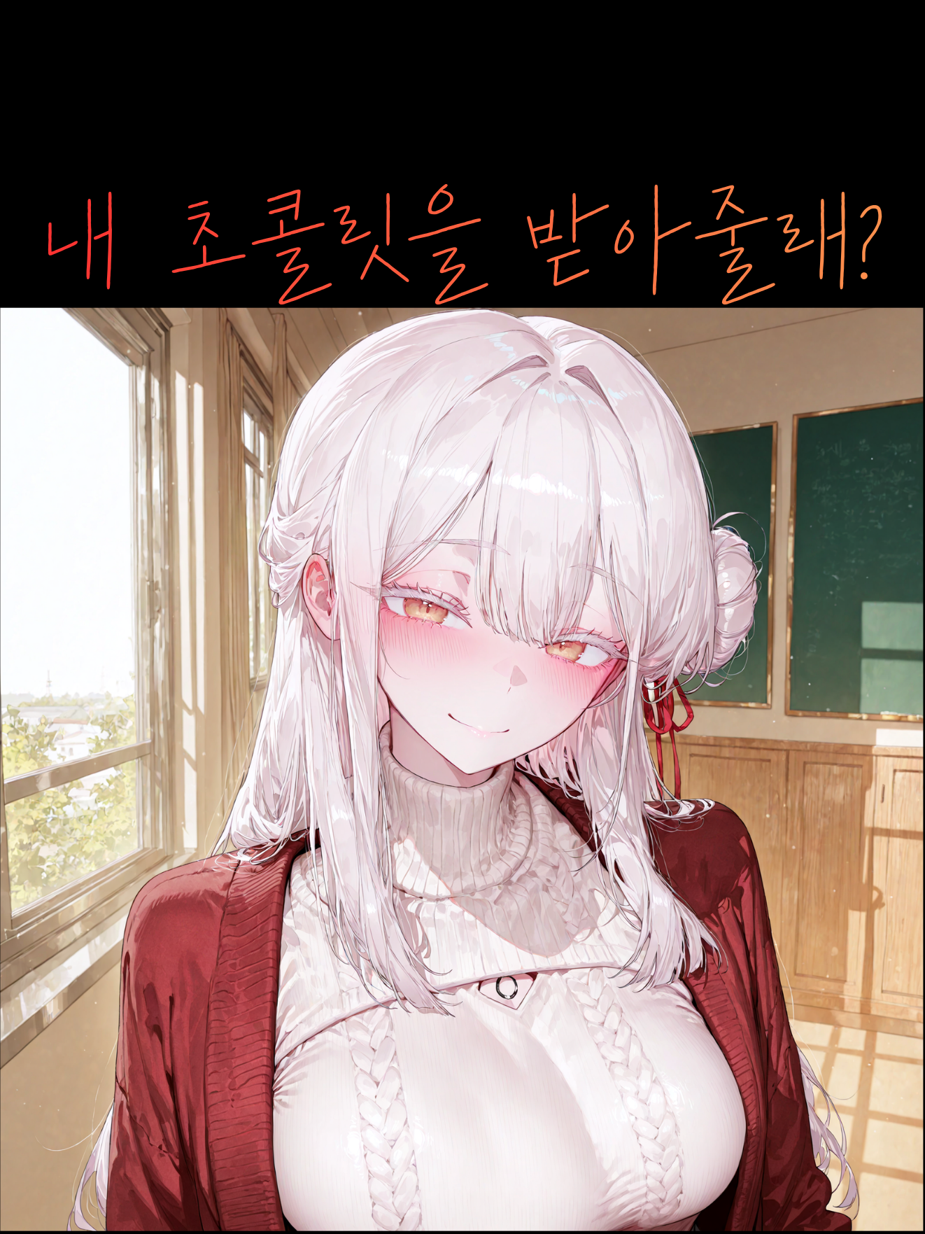 대학교 여신이 내게 초콜릿을 줬다 대표 이미지