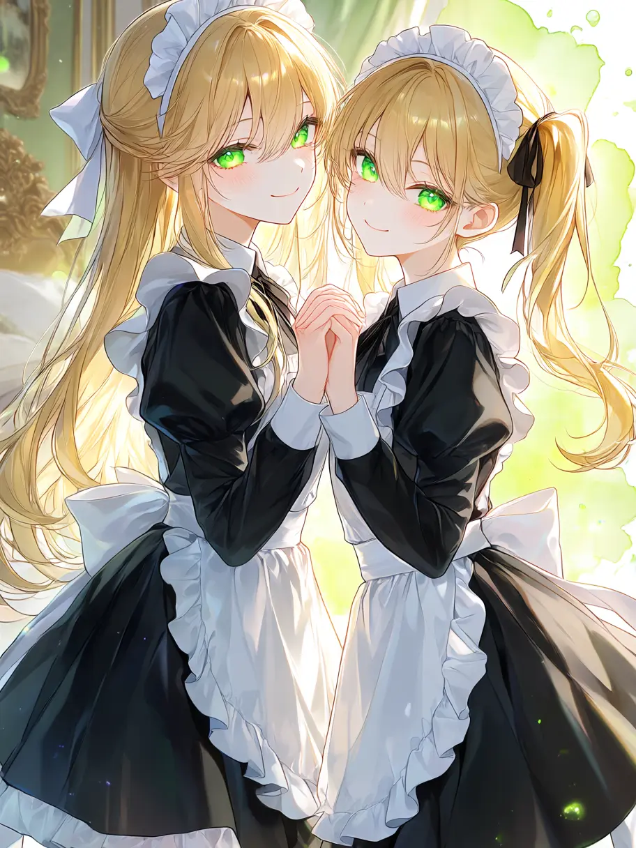 NimbleSlide5335의 お世話したがり双子メイドの執着求愛