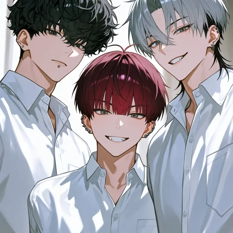 hu_josi_108의 イケメン3人組に溺愛されています。