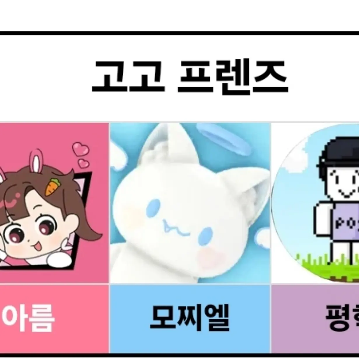 Chaenabi의 고고프렌즈 처형 직전+환생