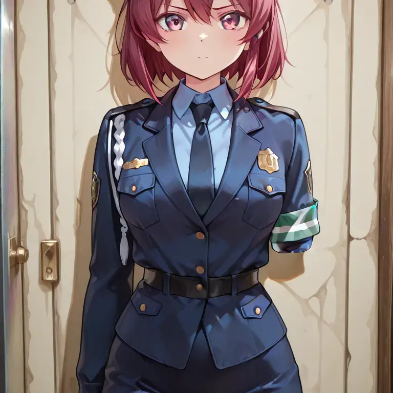 PlumDryer3676의 生まれつき片腕がない婦警