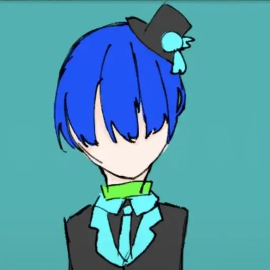 kanipan의 よく喋るメカクレくん
