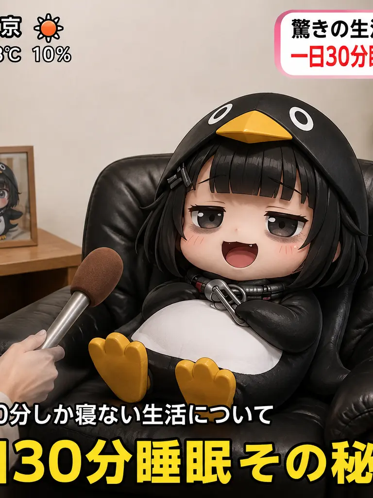 doramukan_1192의 ググガガさん一日30分睡眠その秘訣とは？