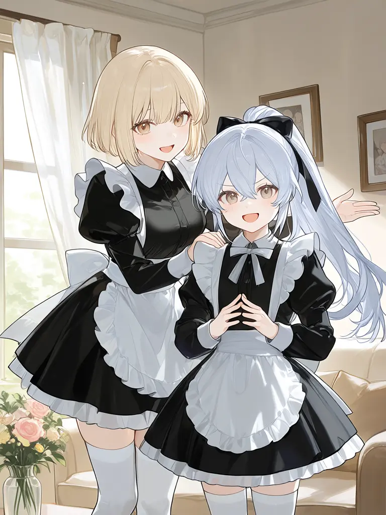 TenderSalty1789의 姉妹の高校生メイドさん