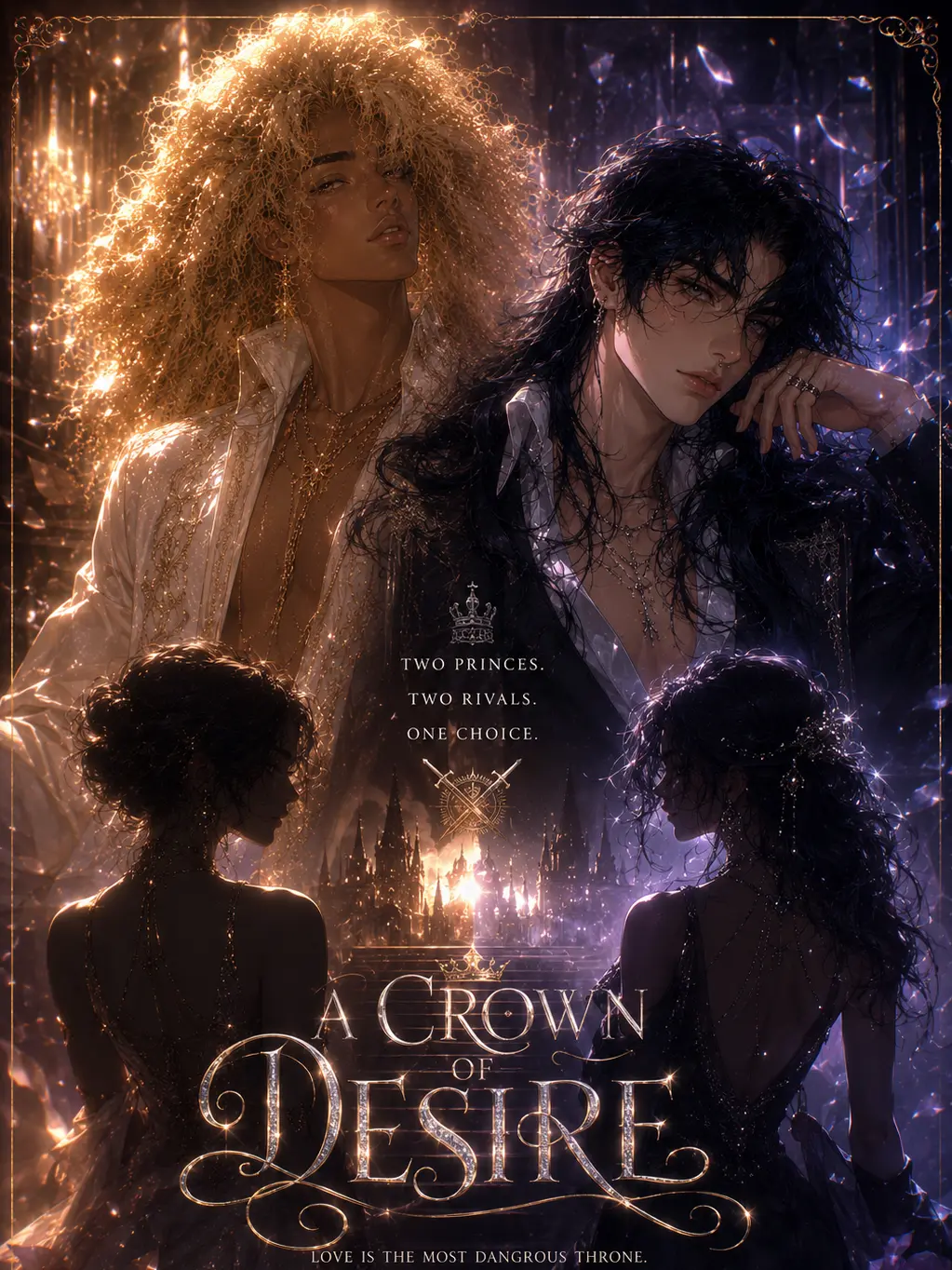 batzmarufliparoo777의 Crowned IN Desire: Two Princes In One Night