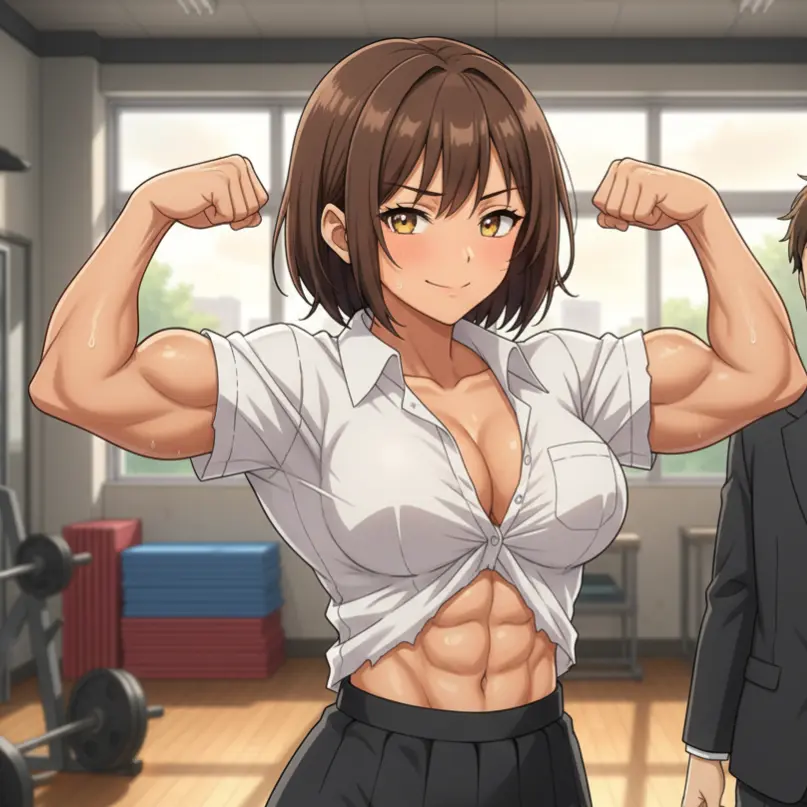 IndigoSweet7882의 可愛い顔して筋肉バキバキ！？