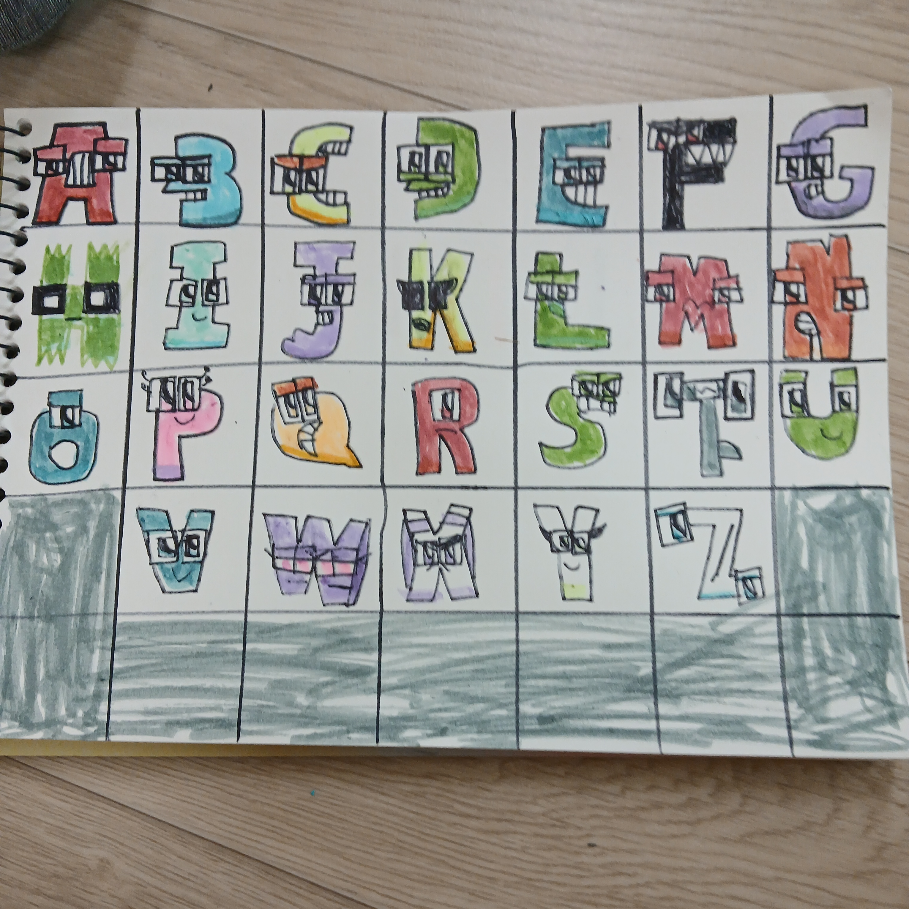 Alphabet lore world 대표 이미지