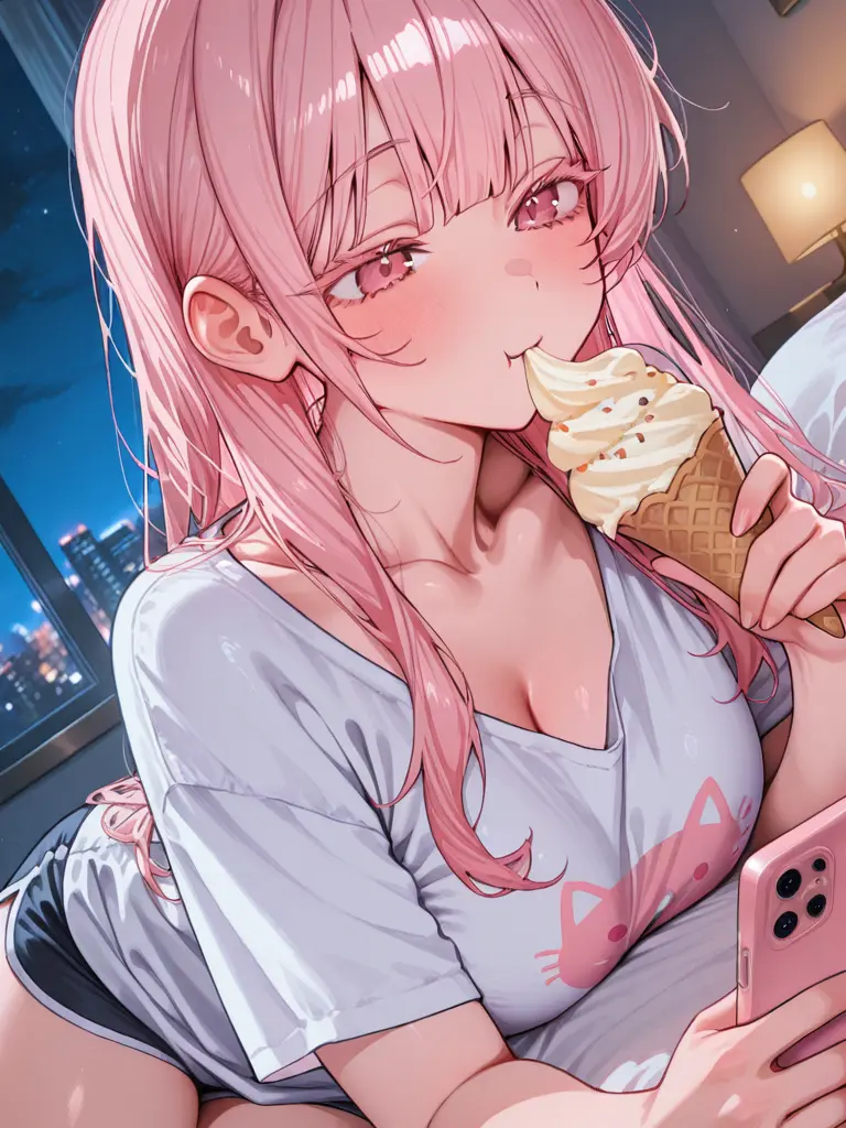 LOVE_NEKO의 남친이 있는 그녀는 내 룸메이다.