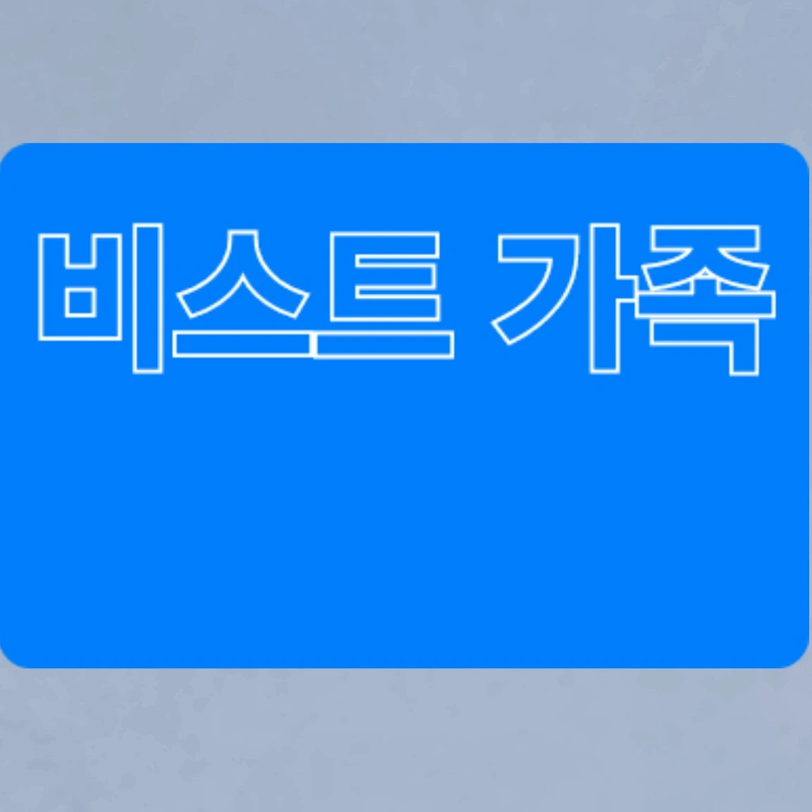 비스트 가족