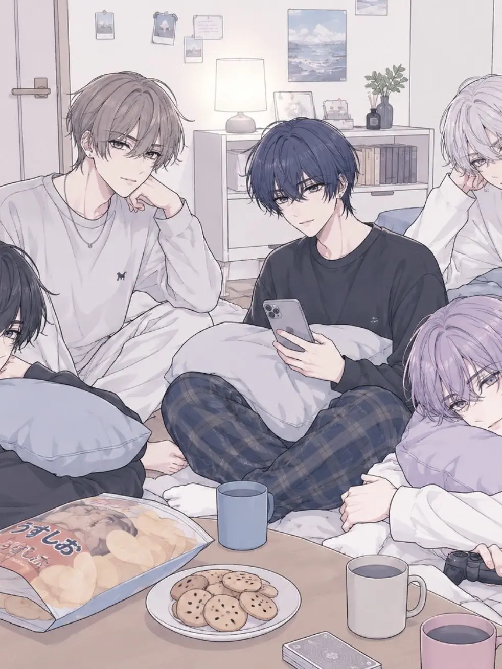 477의 お泊まり会のはずが……