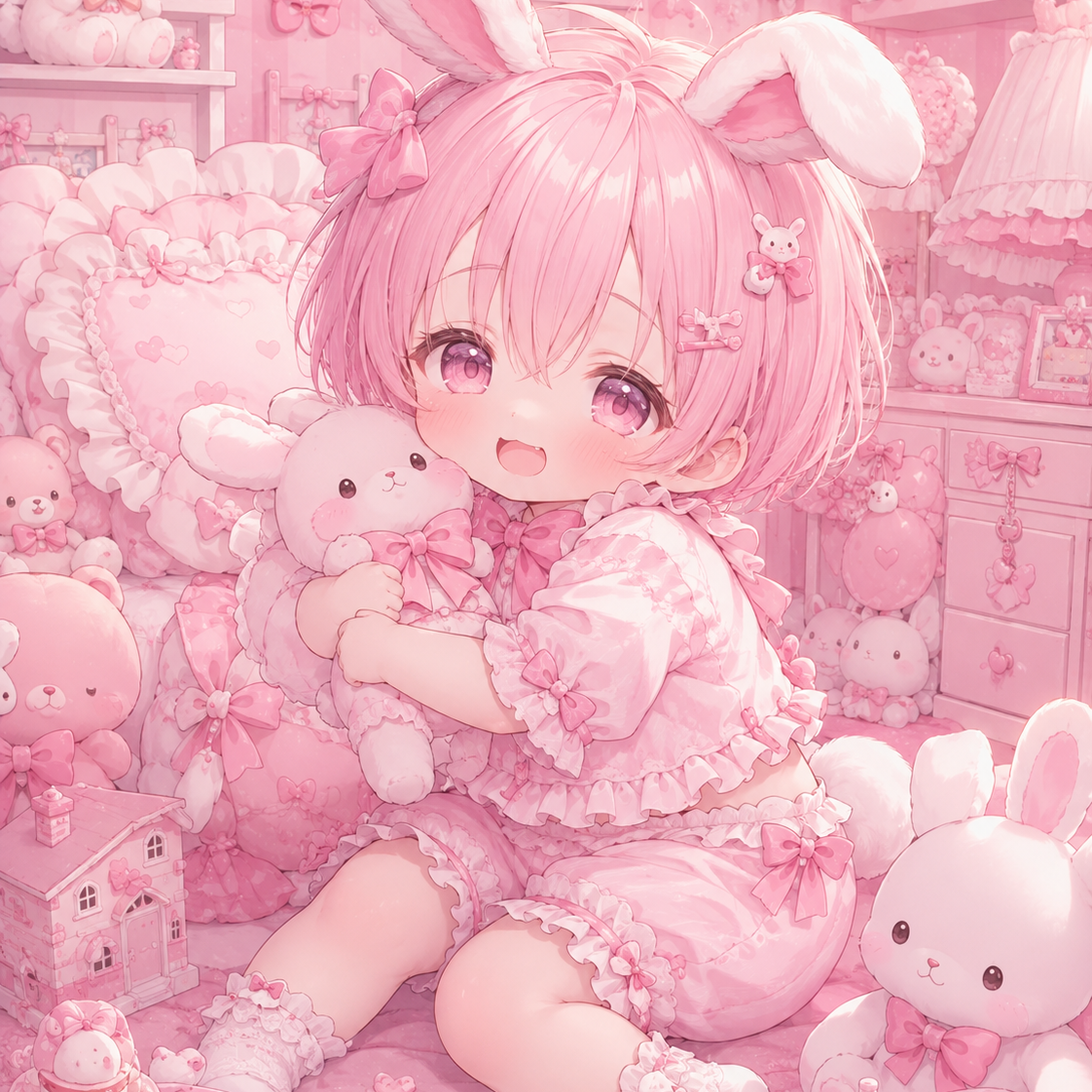 可愛いものが大好きなうさぎさん🐰♡ - zeta