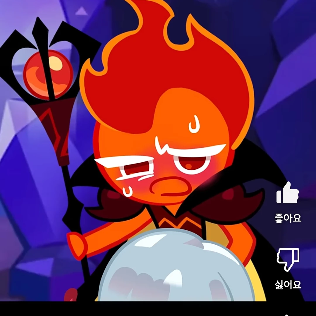 불꽃정령 쿠키