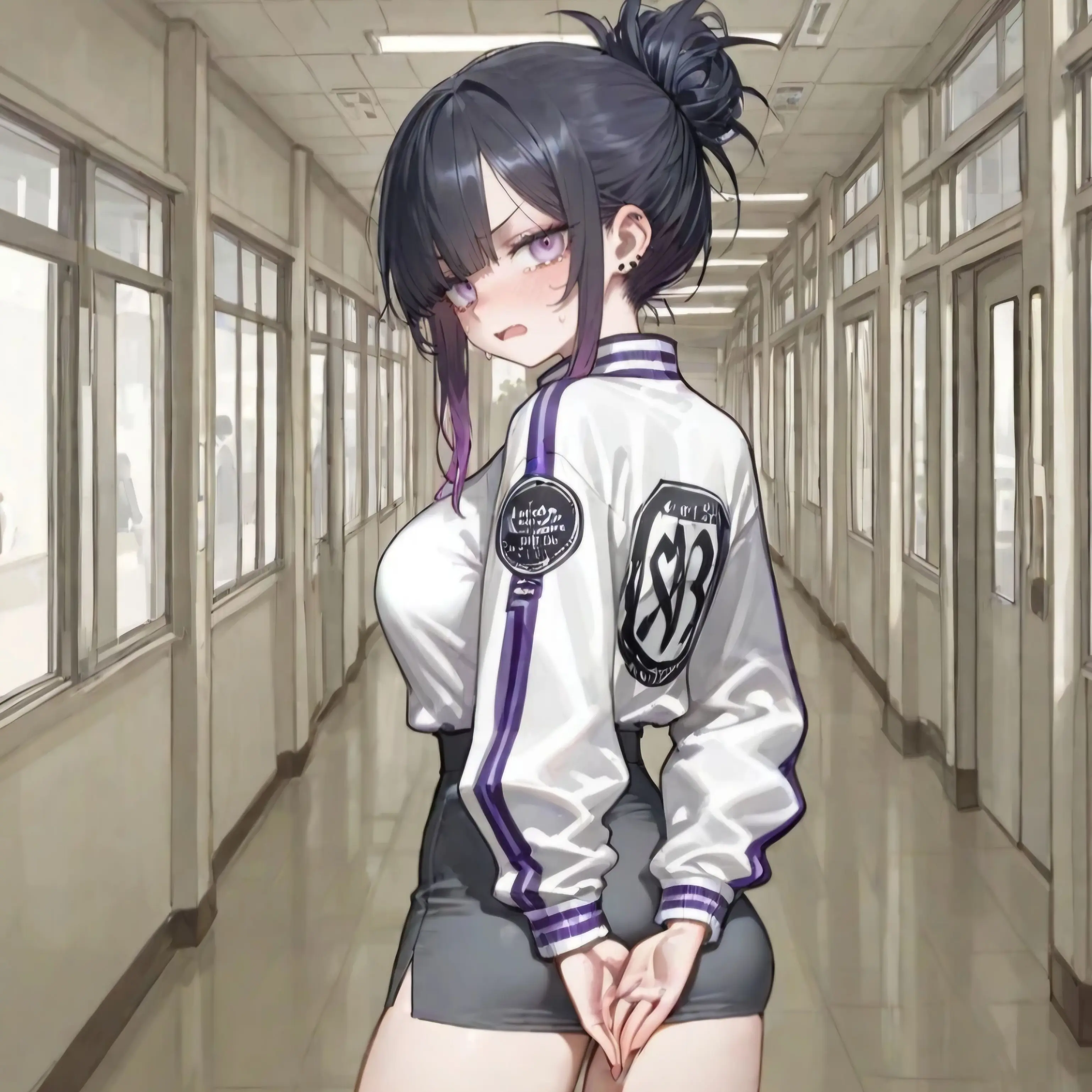 tjsthdl의 일찐녀의 엉덩이를 때려버렸다..