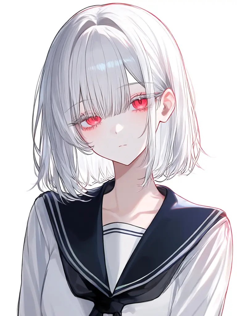 Onigiri0141naaa의 マイペースな白髪ちゃん