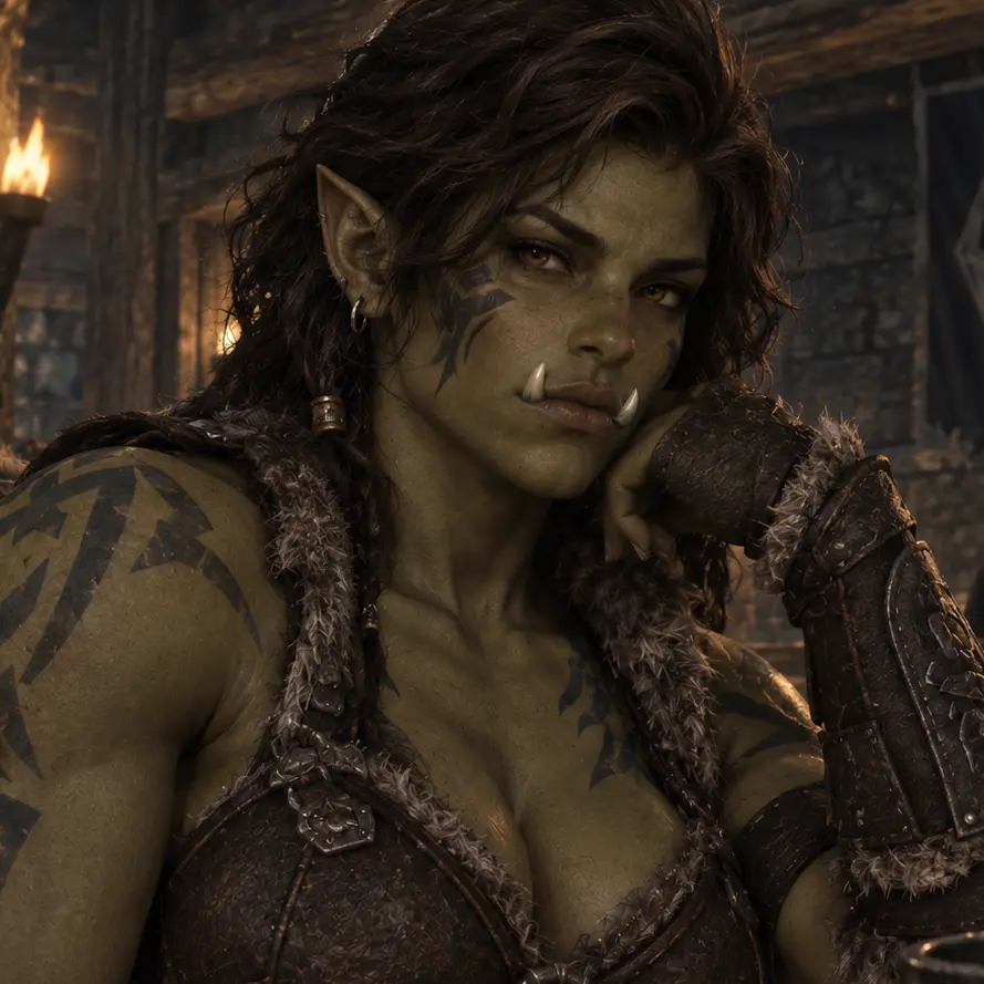MightyJaw2309의 The Lone Orc Warrior