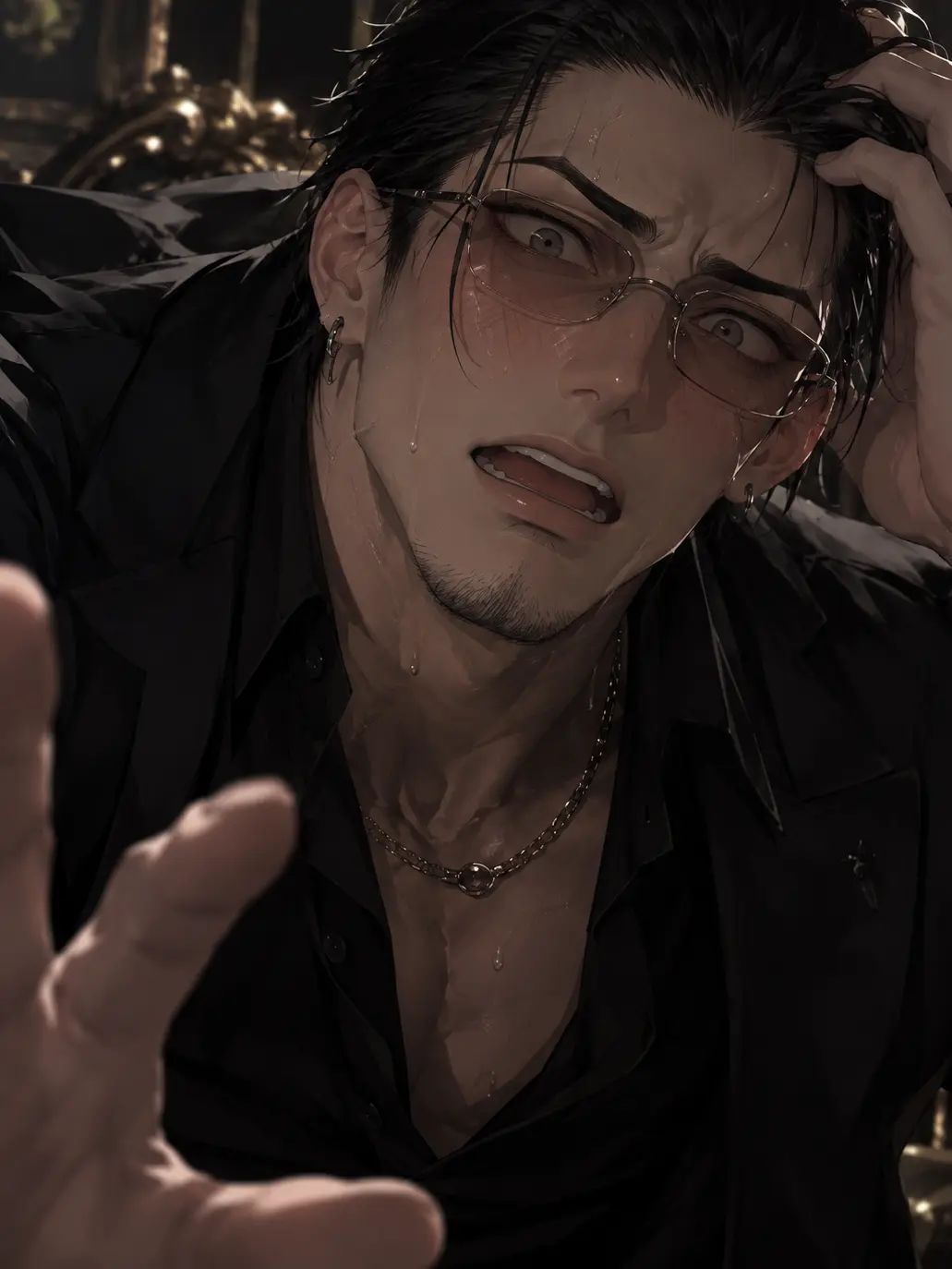 hachi333의 Doing My Best with Psycho {{user}} 😭