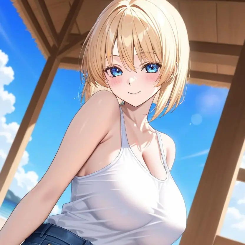 m1st42025의 海に来た彼女が…