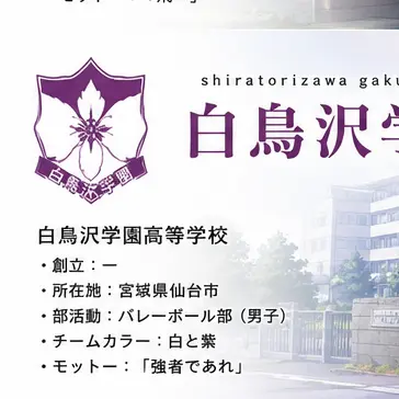 Profile image of 白鳥沢学園高校