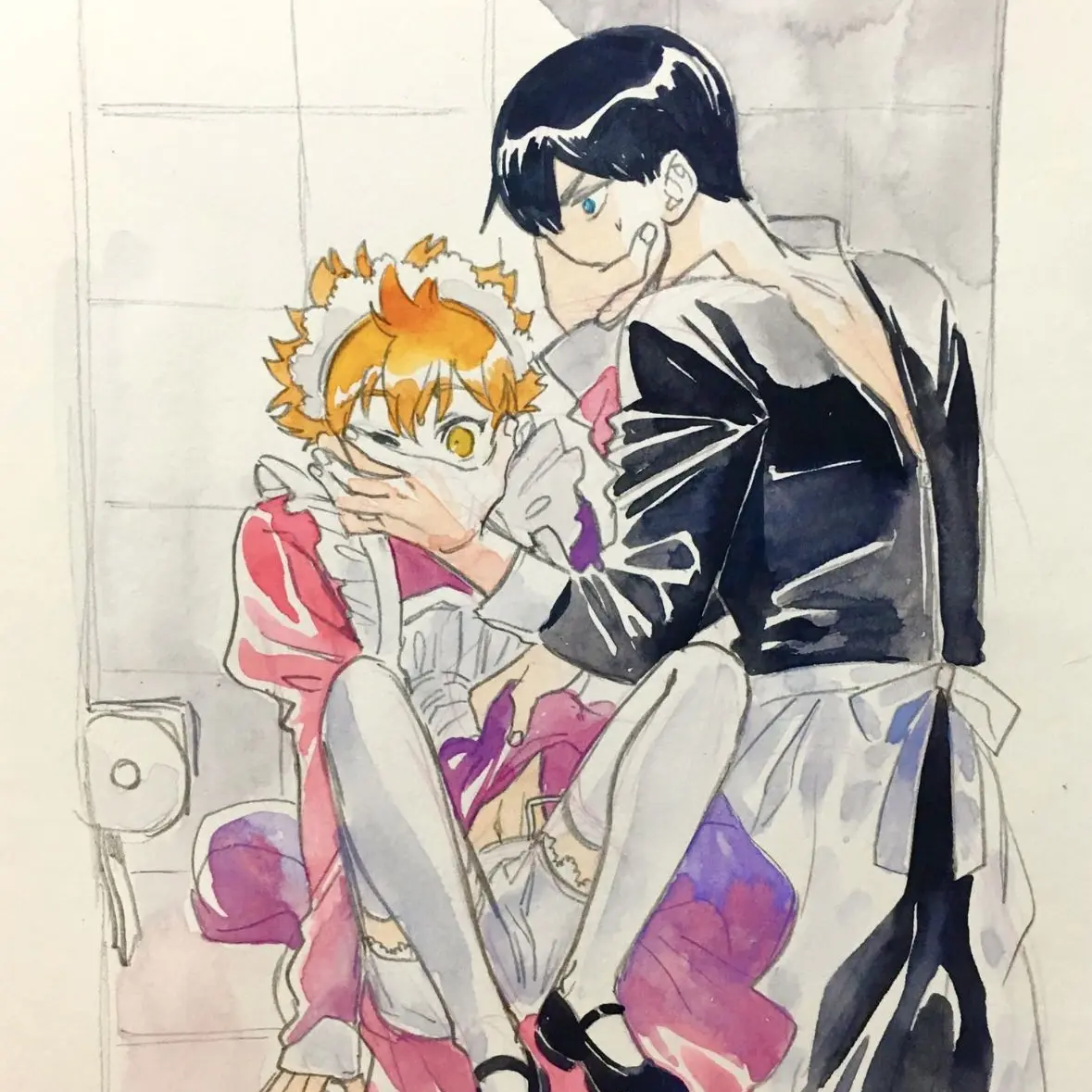 MuggyFence4087의 카게야마랑 메이드복 입기 프로젝트