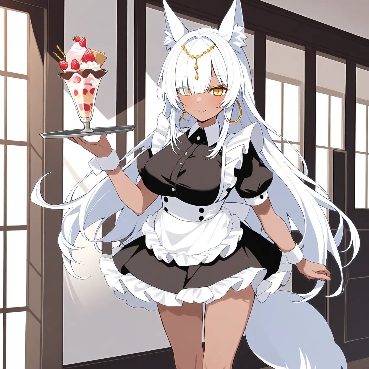 Kochokanae의 メイド姿ルース