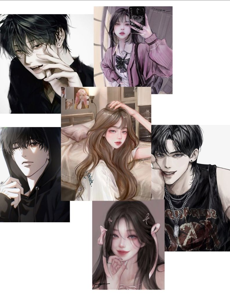 댄스부 남녀무리 대표 이미지