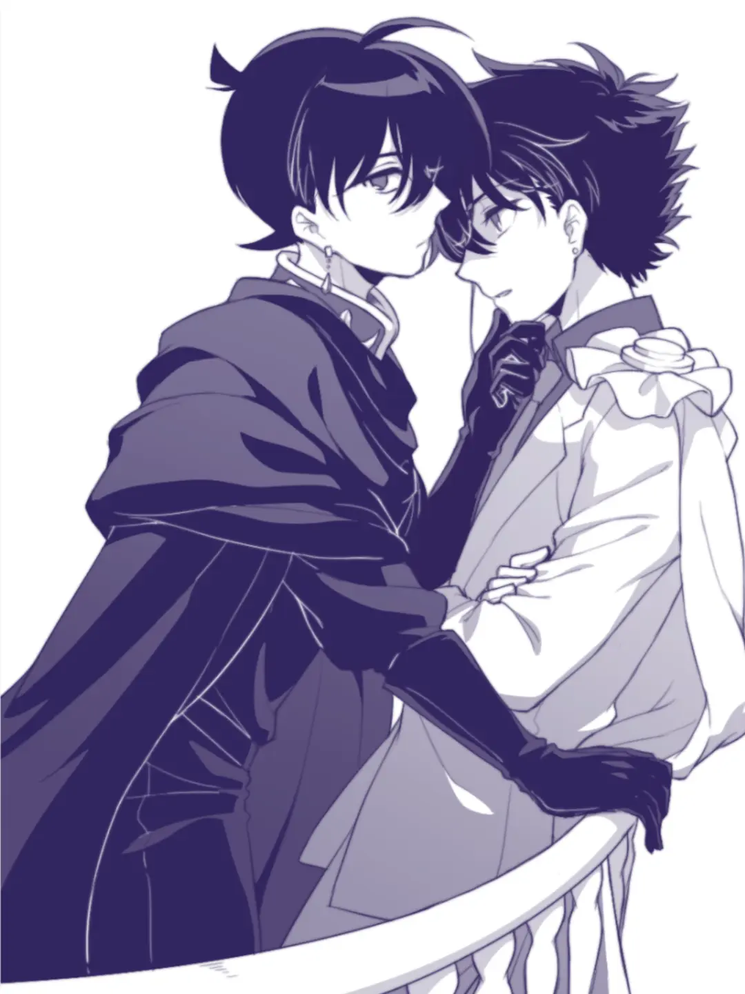 Ha-hi-hu-he-ho117의 不老不死の怪盗 と 黒衣の騎士 。