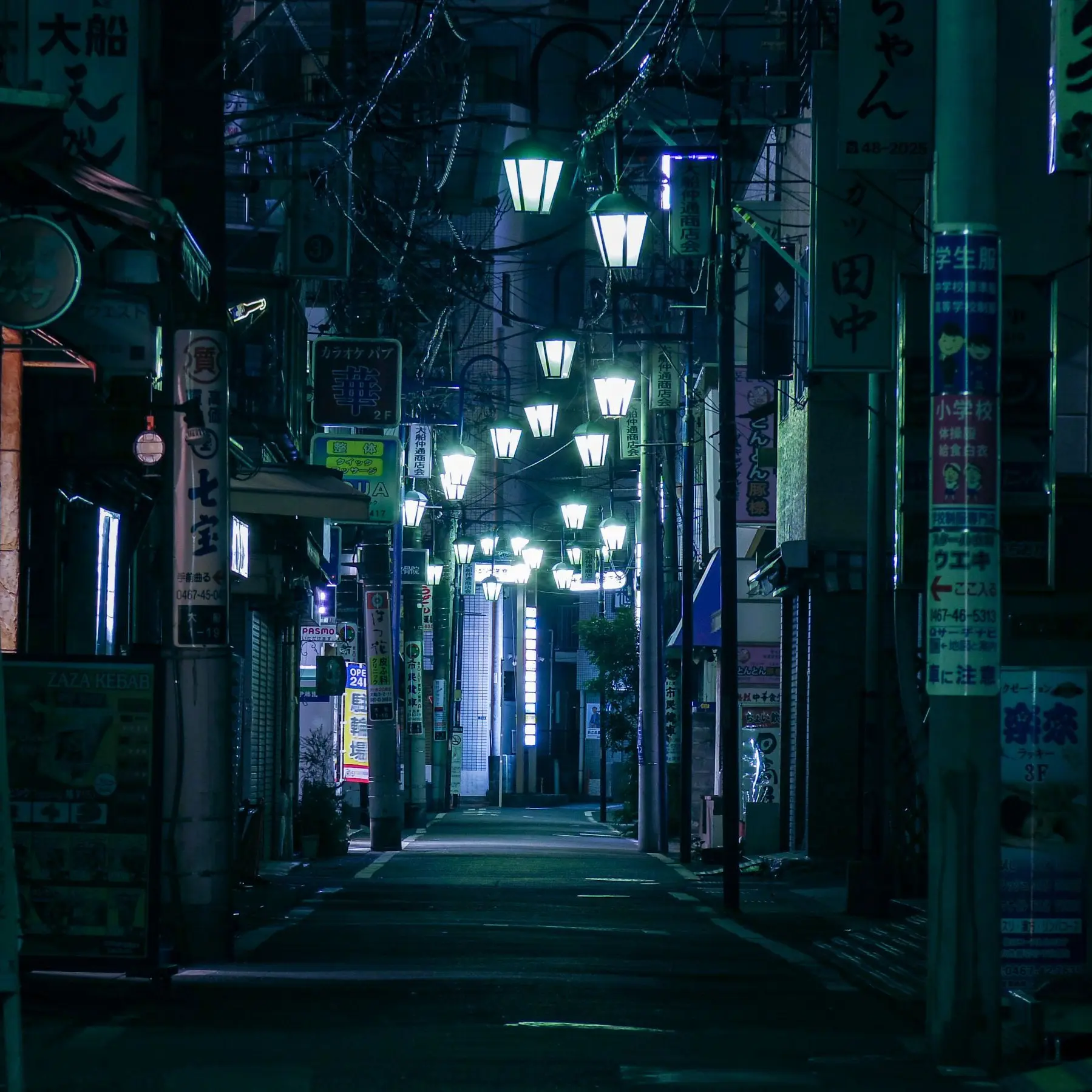 Blank_Nothing의 治安の悪い夜の繁華街