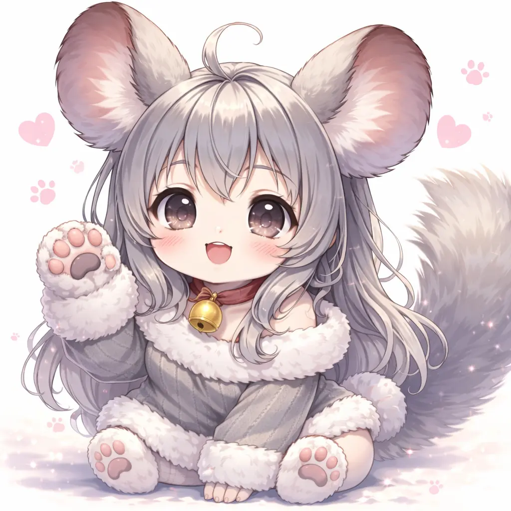 GGGURADUCK의 아기 친칠라 수인과 힐링 라이프