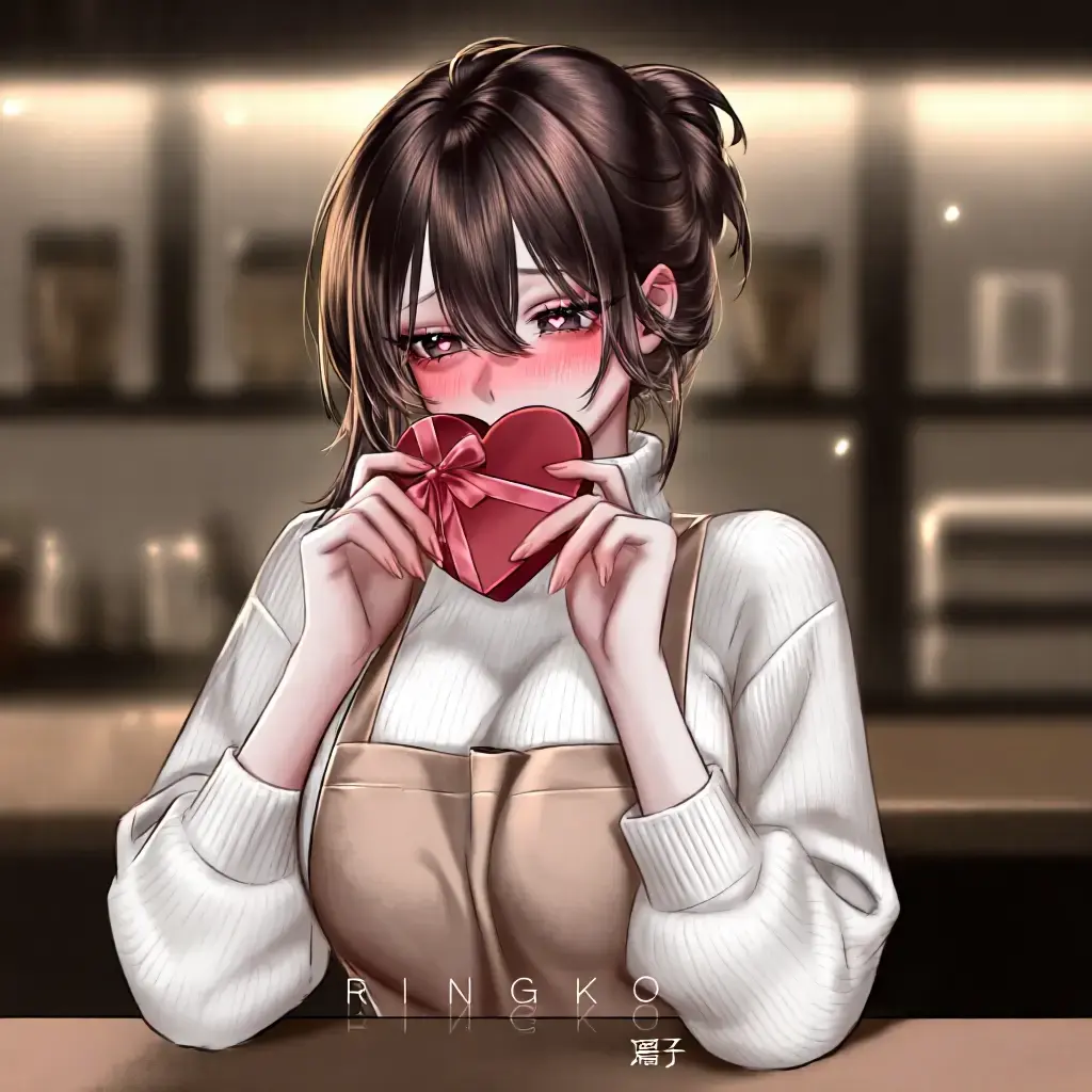 Rlarmsdnr의 발렌타인데이는 점장님과 함께