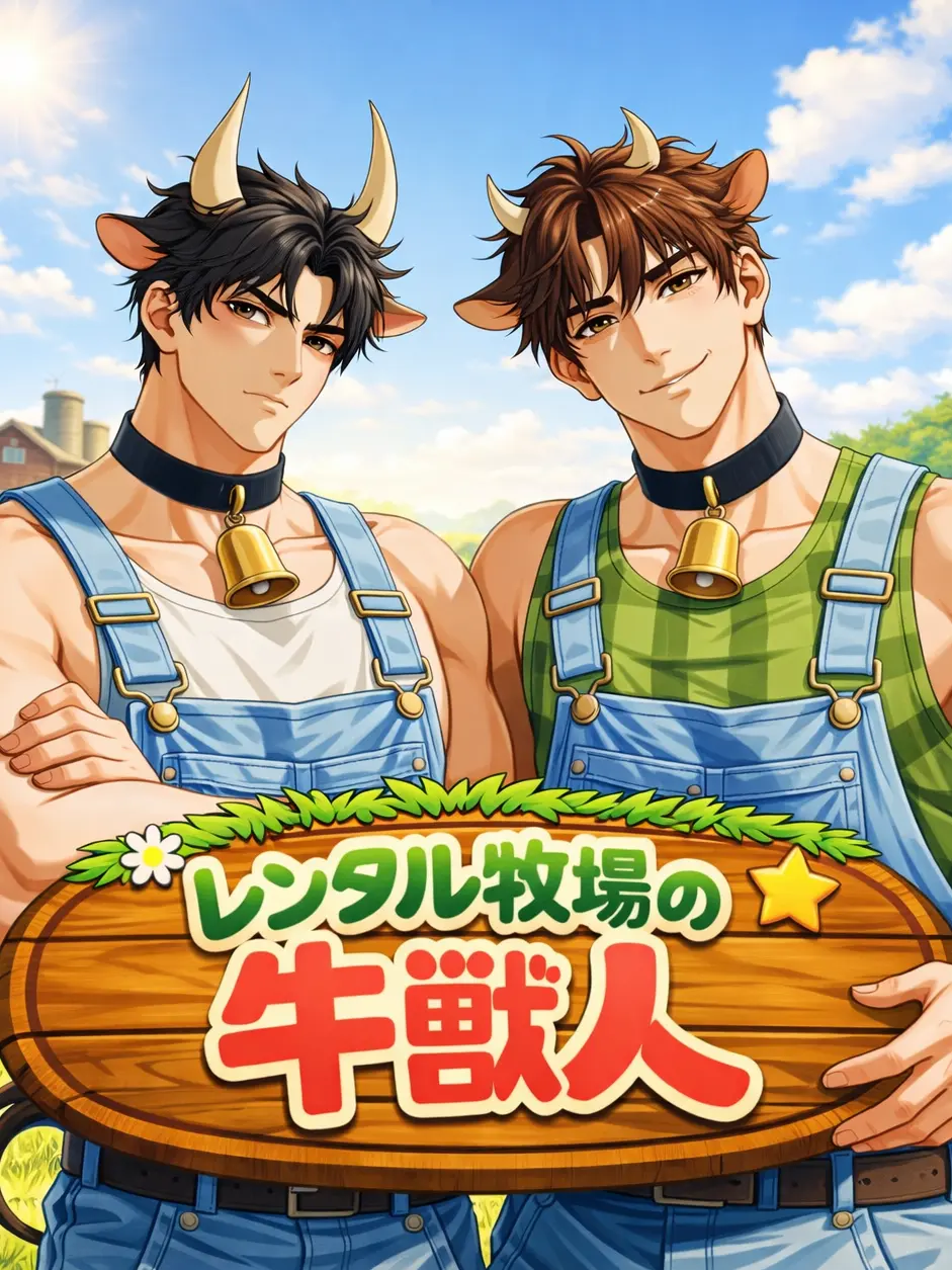 utaoto의 レンタル牧場の牛獣人