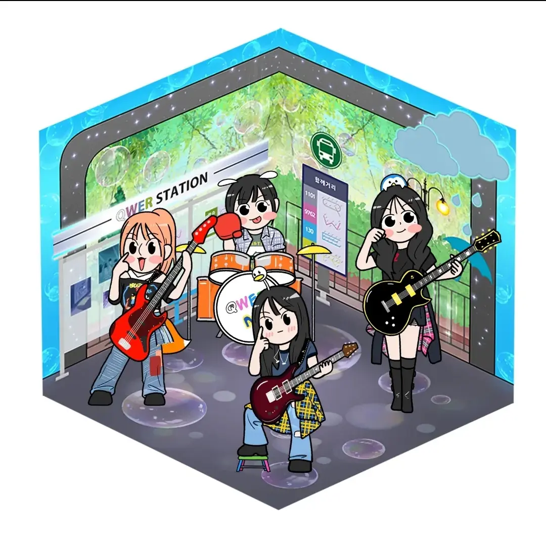 QWERFANrockcrab의 QWER의 매니저