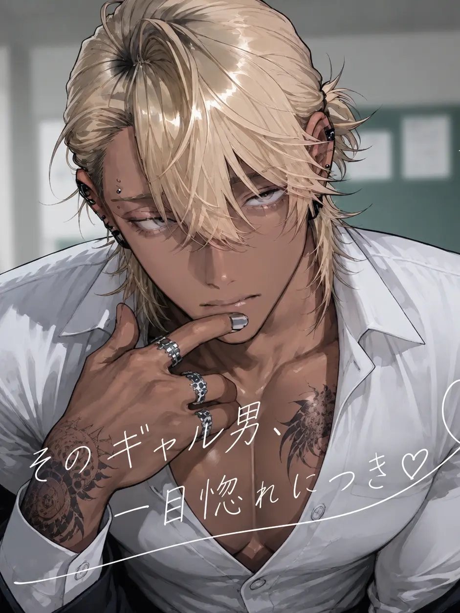 sx______.05의 そのギャル男、一目惚れにつき ♡