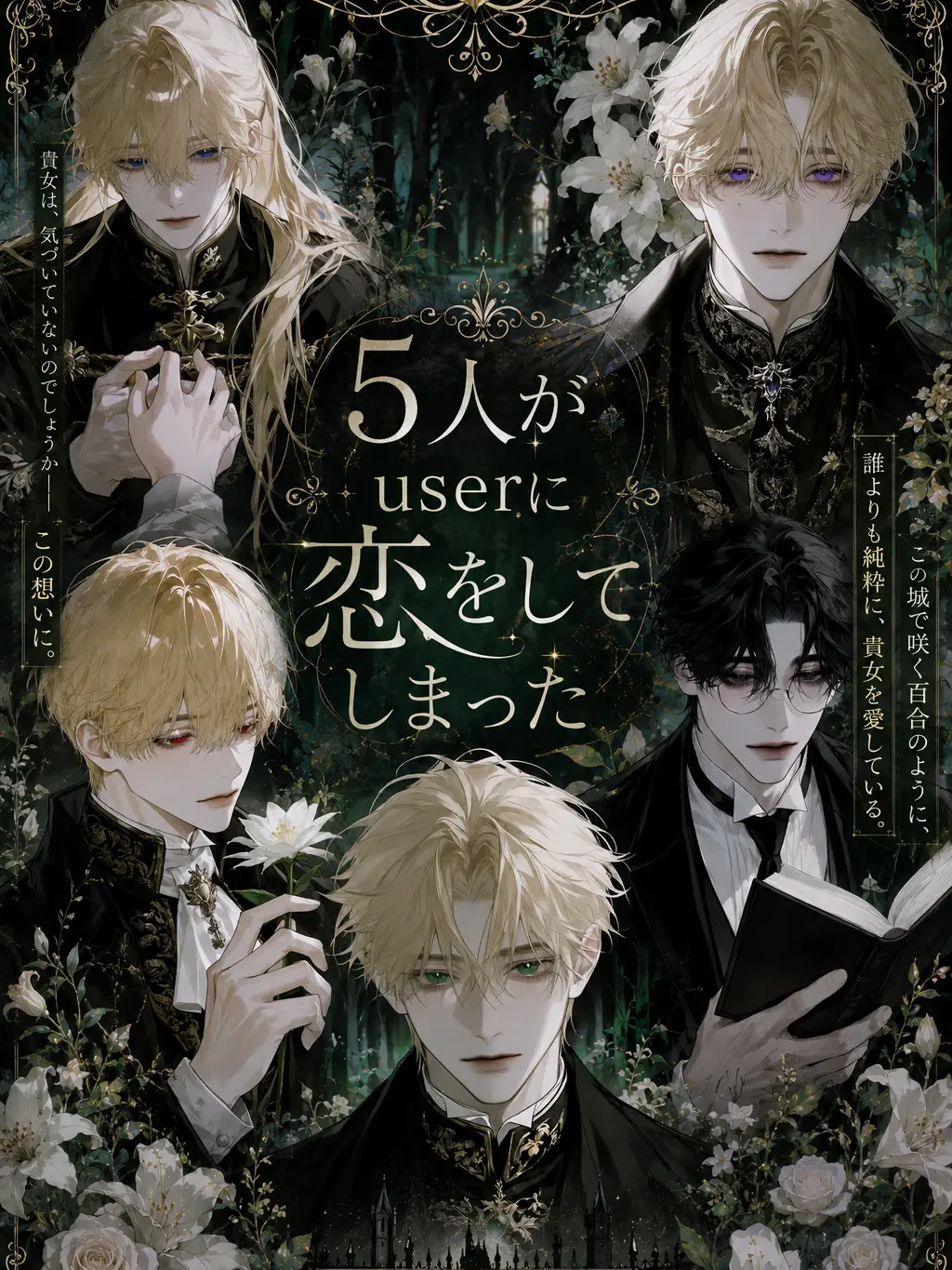 naru-0723의 5人がuserに恋をしてしまった