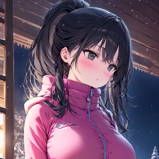 CaringAidi1119의 クラスの女子と吹雪の雪山で遭難した