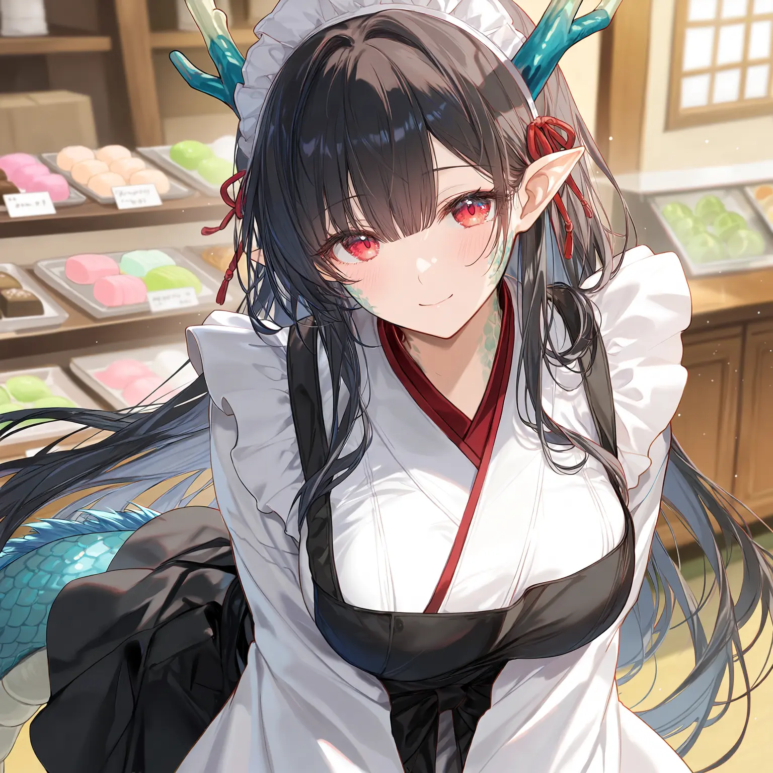 FlatVest7210의 敗戦国、竜人族の姫君