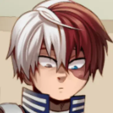 Profile image of Shoto Todoroki.