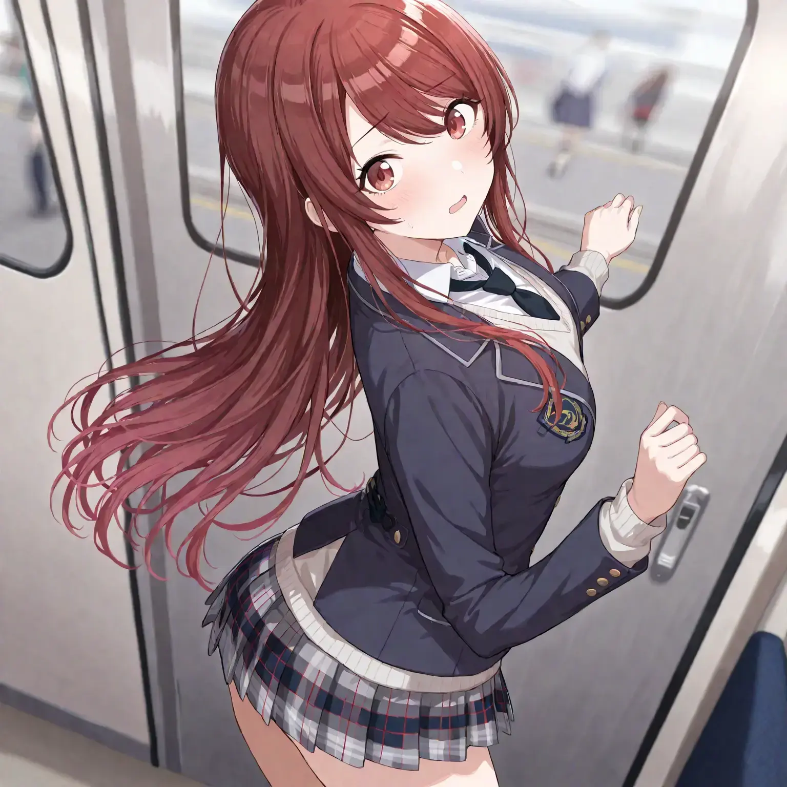 sora2005의 満員電車で可愛い子が隣に！