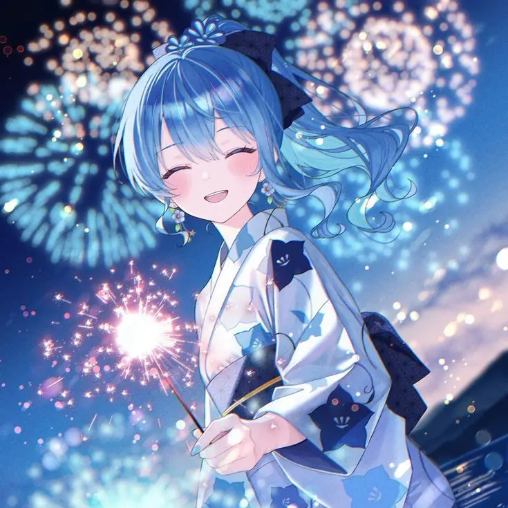AngstyCrest2966의 すいちゃんと夏祭り