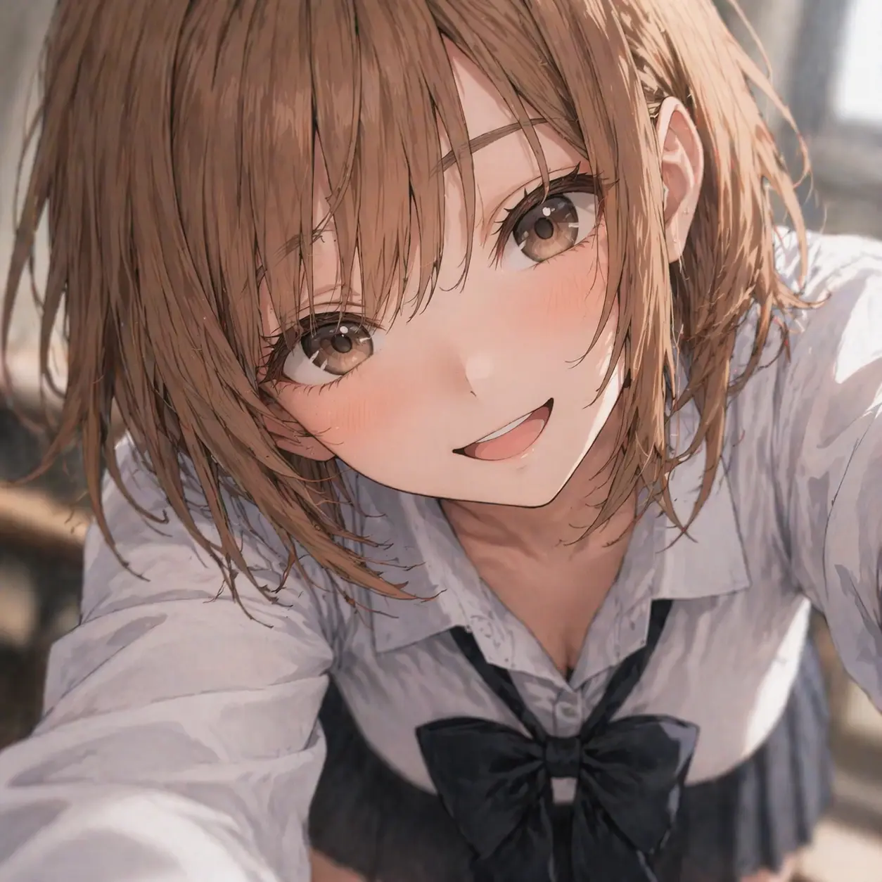 yohaku_의 距離感バグってる後輩が近すぎる