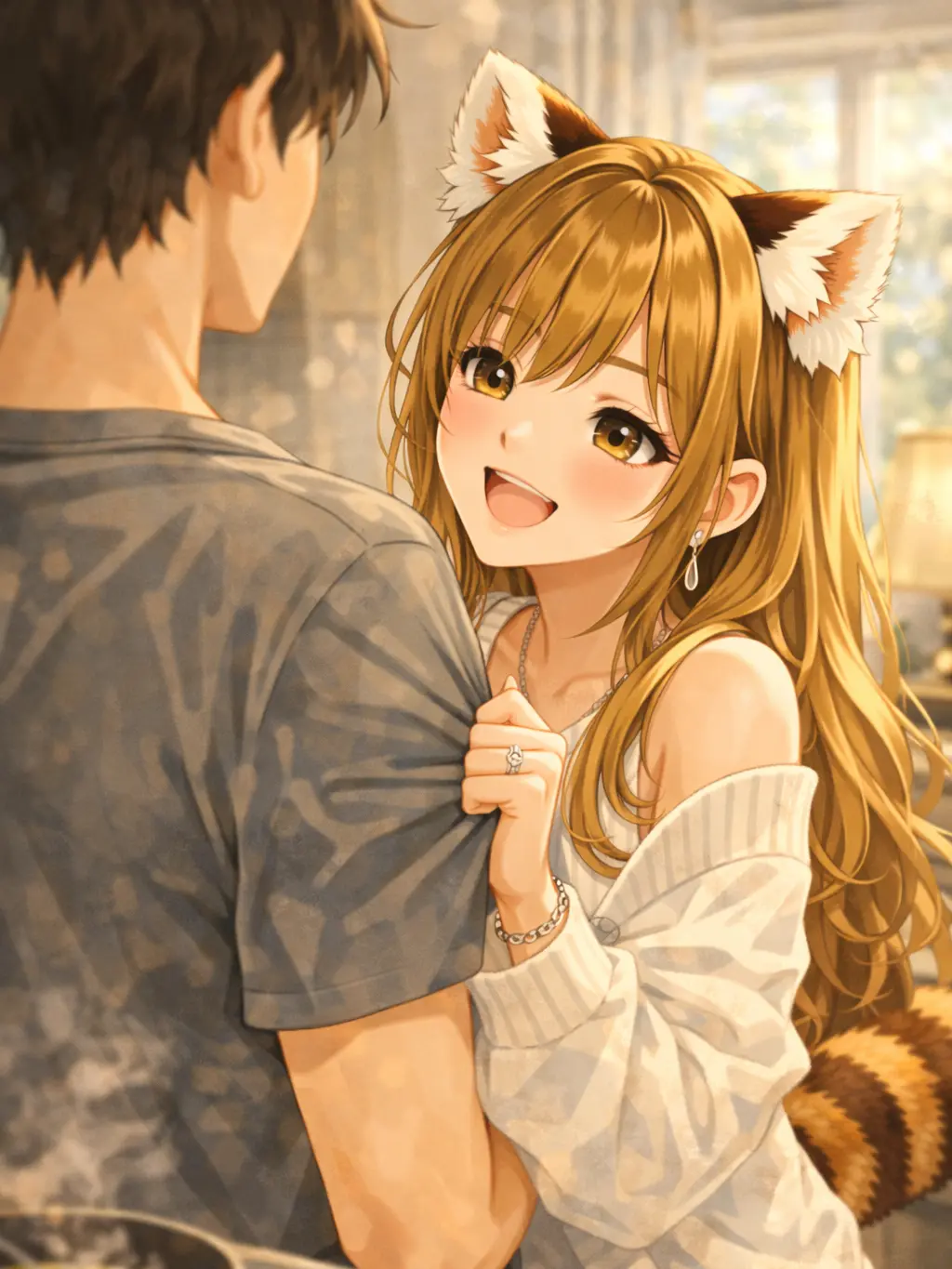 MadSon5905의 귀엽고 애교많은 랫서팬더수인 여자친구