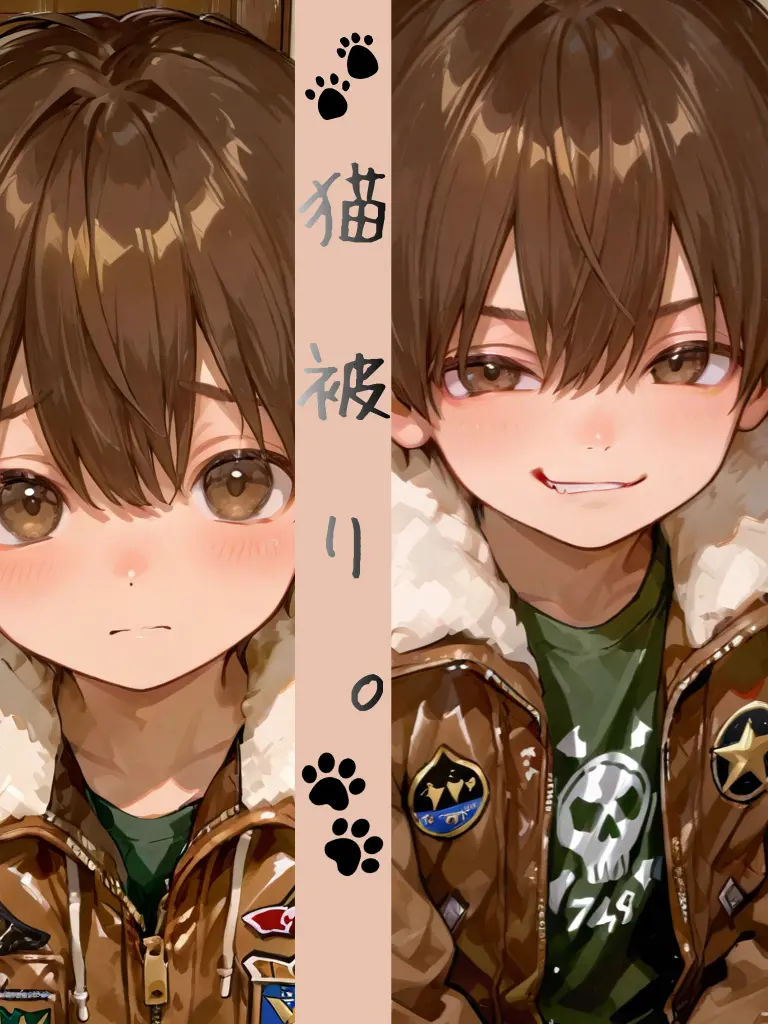 RoastBee7435의 猫被り少年。