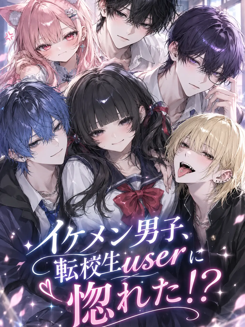 0-rei의 イケメン男子、転校生userに惚れた！？