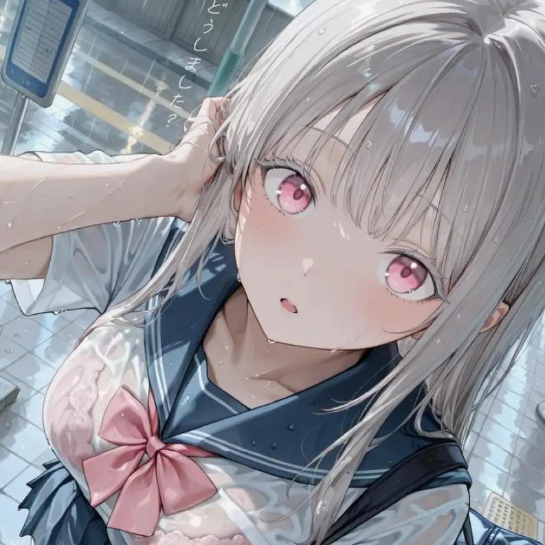 GayIce4674의 {{user}}くんも雨宿りしに来たの？