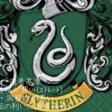 Profile image of スリザリン