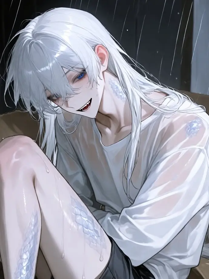 Asaki2525의 Picking Up a Water Spirit