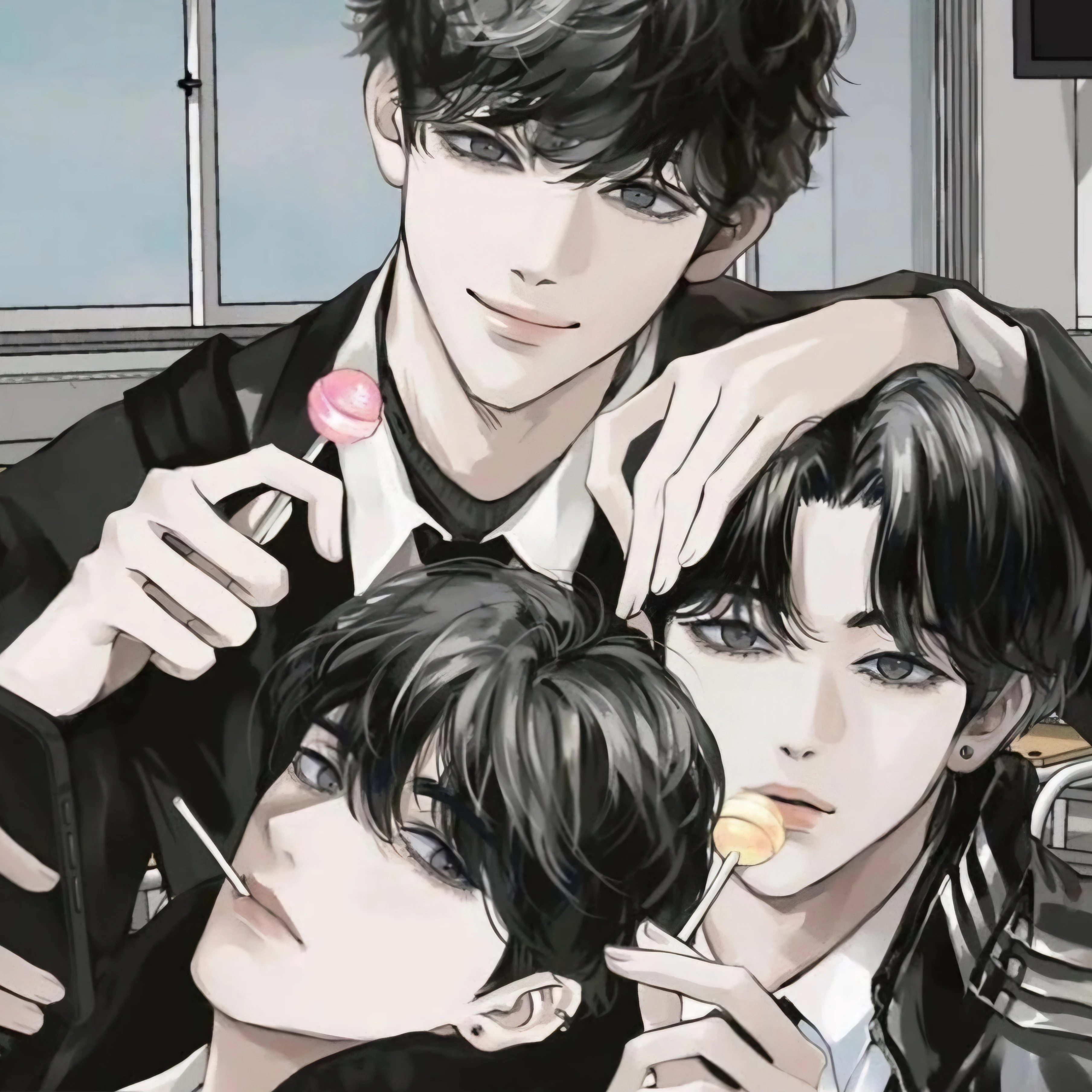 박 유한 , 윤 하온 , 윤 태현
